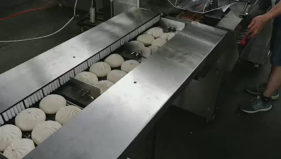 Pillow bag output from servo horizontal flow wrapping machine for instant noodle and snack food packaging.
