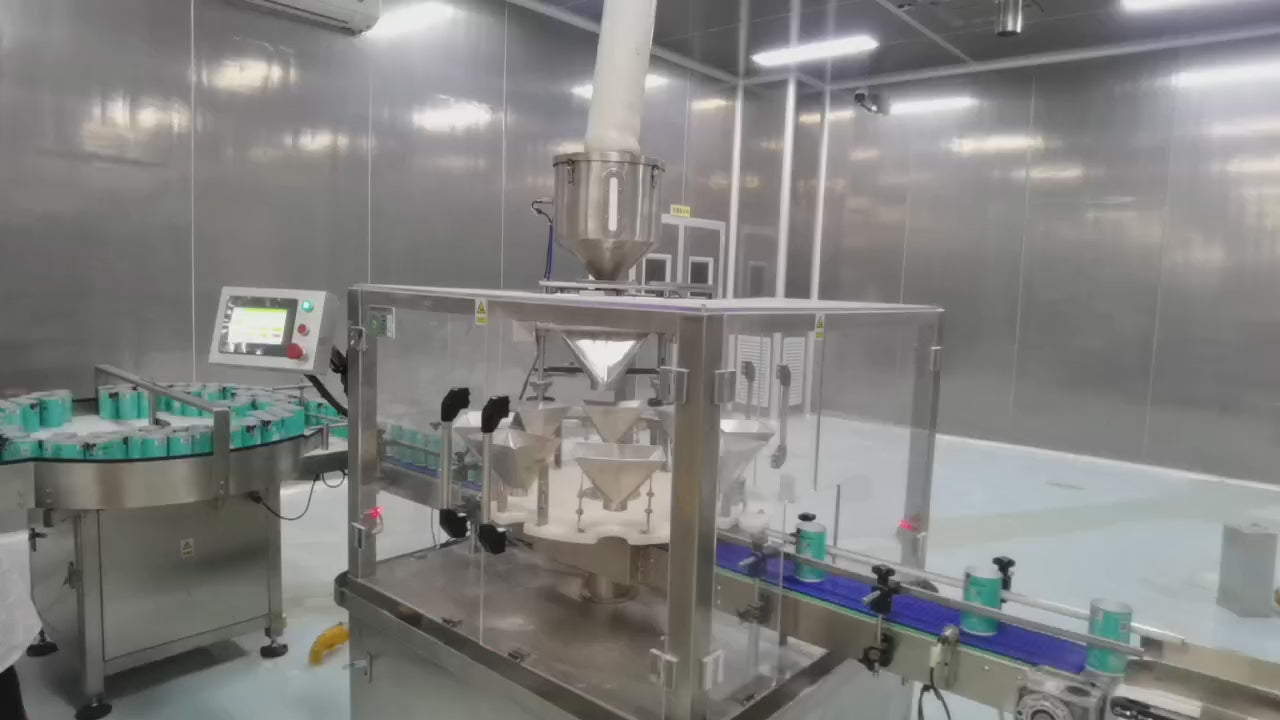 Keypack Intelligent Rotary Granule Weighing Filling Production Line - Automated Packaging System
